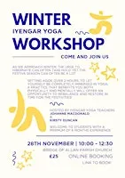 Winter Iyengar Yoga Workshop