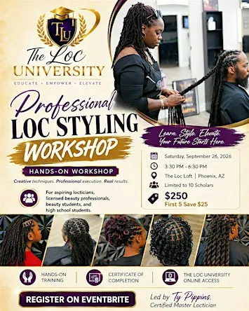 The Loc University: Professional Loc Styling Workshop
