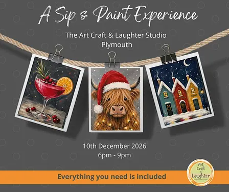 A Sip & Paint Experience - Christmas Edition