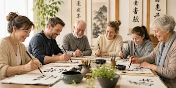 Oriental Brush Painting & Meditation Practice