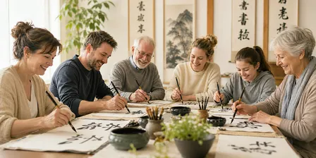 Oriental Brush Painting & Meditation Practice