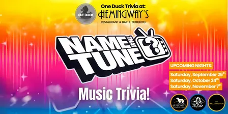 Music Trivia - Name That Tune (2nd night)
