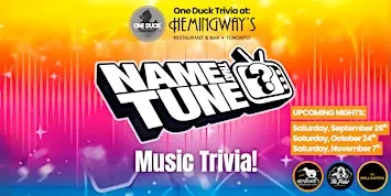Music Trivia - Name That Tune (2nd night)