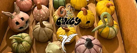 Clay Pumpkin Workshop | Gweithdy Pwmpen Clai