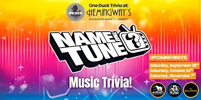 Music Trivia - Name That Tune (1st night)