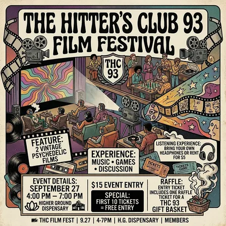 THE HITTER’S CLUB 93 PRESENTS - FILM FESTIVAL
