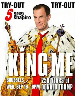 Greg Shapiro: "King Me - 250 Years of Donald Trump" - English Comedy Show