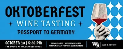 Passport To Germany Oktoberfest Wine Tasting
