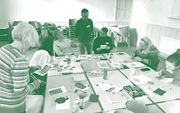 Saturday Art Workshop: Linocut Printing with James Green