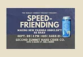 Speed-Friending in Salt Lake City