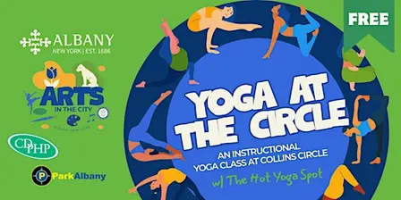 Arts in the City "Yoga at the Circle" at the University at Albany