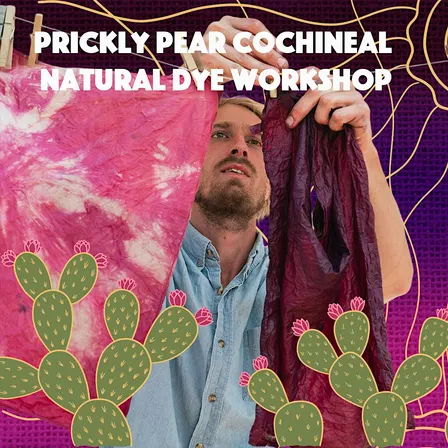 Prickly Pear Cochineal Dye Workshop Session 3