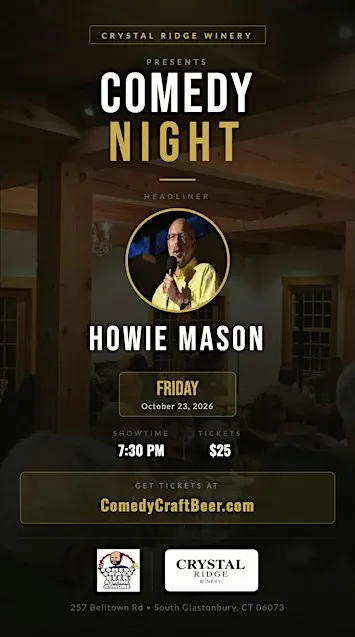 Comedy Night at Crystal Ridge Winery