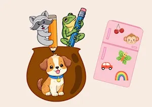 Animal Pencil Pot Painting & Fridge Magnet Making - Oct School Holidays
