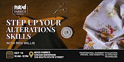 Step up your Alterations Skills