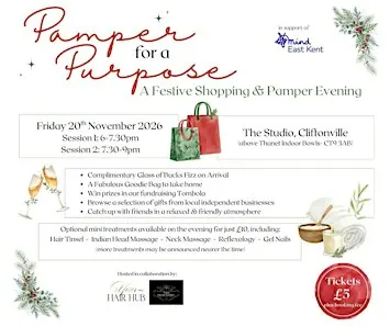 Festive Pamper for a Purpose Event - Thanet Female Founders