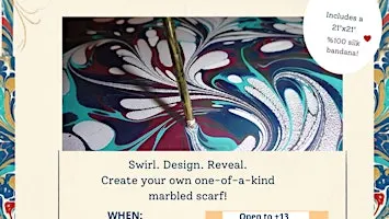 Fabric (Silk) Marbiling Workshop