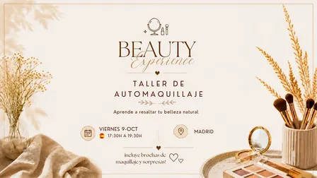Taller de automaquillaje en MADRID