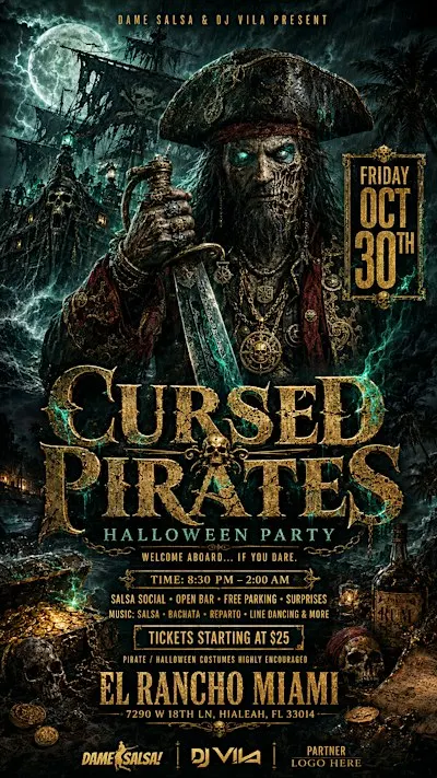 Cursed Pirates Halloween Party