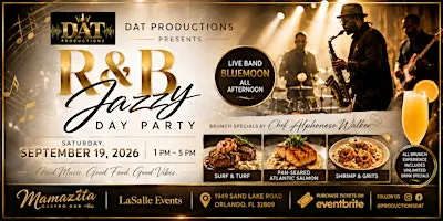 R&B Jazzy Day Party featuring Bluemoon