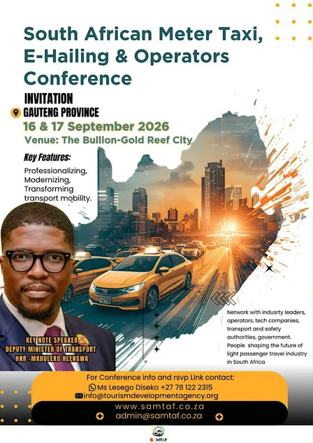 SOUTH AFRICAN METER TAXI, EHAILING & OPERATOR  (SAMTAF) CONFERENCE