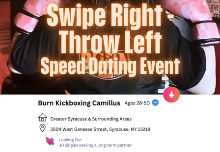 Swipe Right, Throw Left - Speed Dating Event
