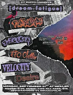 DREAM FATIGUE / FLATWOUNDS / JUICEBOX / FFO CHILLIN + MORE @ HEALER