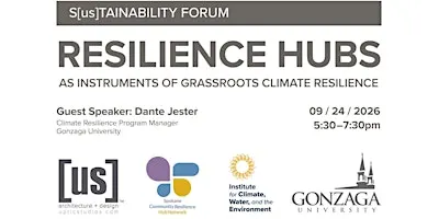 S[us]tainability Forum at Uptic Studios: Resilience Hubs