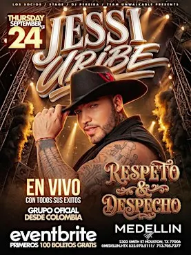 JESSI URIBE EN VIVO — RESPETO & DESPECHO