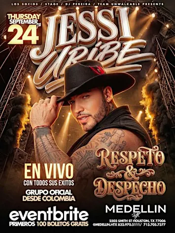 JESSI URIBE EN VIVO — RESPETO & DESPECHO