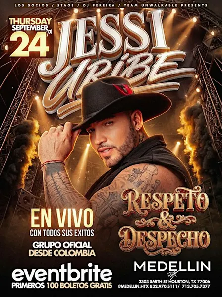 JESSI URIBE EN VIVO — RESPETO & DESPECHO