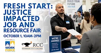 Fresh Start: Justice-Impacted Job and Resource Fair