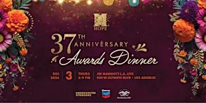HOPE's 37th Anniversary Awards Dinner