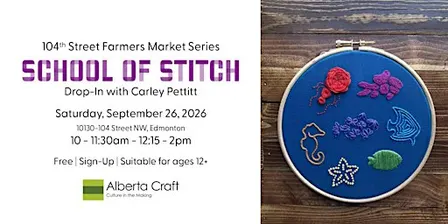 School of Stitch workshop with Carley Pettitt