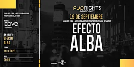 'Efecto Alba' en Podnights Madrid