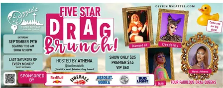 Ozzies Drag Brunch Hosted By Athena