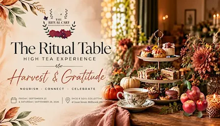 The Ritual Table High Tea Experience - Harvest & Gratitude