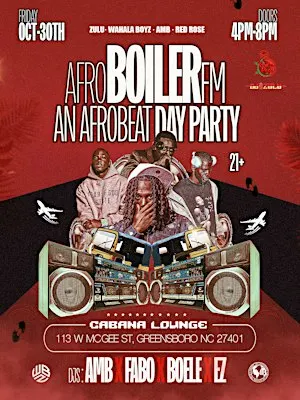 AFRO BOILER FM ( A DAY PARTY)