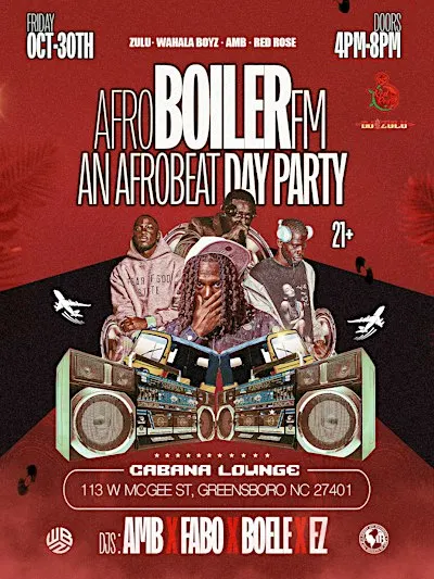 AFRO BOILER FM ( A DAY PARTY)