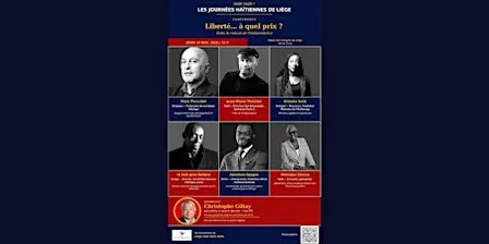 HAÏTI OUFTI ! CONFÉRENCE — Liberté… à quel prix ?