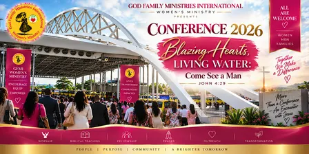Conference 2026: Blazing Hearts, Living Water — Come See a Man