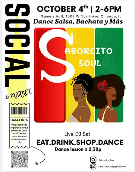 Saborcito Soul Day Social & Market *October Social
