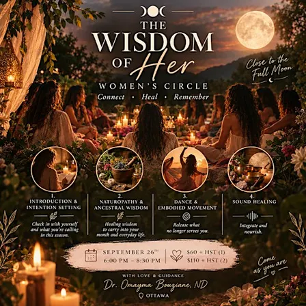 The wisdom of her - An embodied women's circle