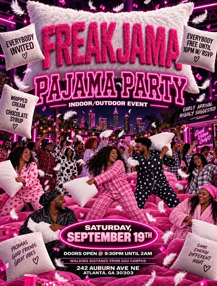 FREAKJAMA PAJAMA PARTY SATURDAY (OFFICIAL LINK)