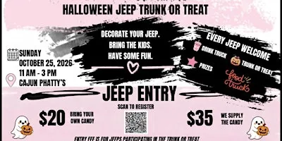 Jeepers For A Cause: A Halloween Jeep Trunk or Treat
