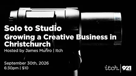 Solo to Studio: Growing a Creative Business in Christchurch
