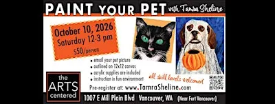 Paint your Pet! ART PARTY