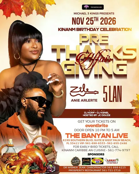 Pre-Thanksgiving Celebration with Zile & 5Lan