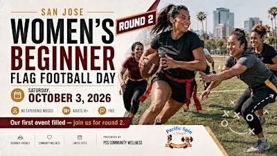 San Jose Women’s Beginner Flag Football Day — Round 2
