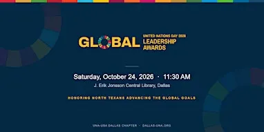2026 UN Day Global Leadership Awards